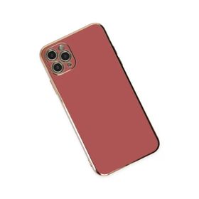 Newface iPhone 11 Pro Max Volet Silikon - Kırmızı Kılıf