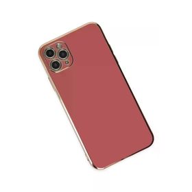 Newface iPhone 11 Pro Max Volet Silikon - Kırmızı Kılıf