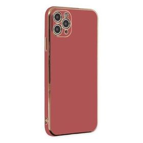 Newface iPhone 11 Pro Max Volet Silikon - Kırmızı Kılıf
