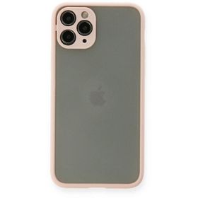 Newface iPhone 11 Pro Montreal Silikon Kapak Pembe Cep Telefonu Kılıfı