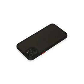 Newface iPhone 11 Pro Montreal Silikon Kapak Siyah Cep Telefonu Kılıfı