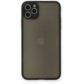 Newface iPhone 11 Pro Montreal Silikon Kapak Siyah Cep Telefonu Kılıfı