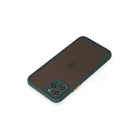 Newface iPhone 11 Pro Montreal Silikon Kapak Yeşil Cep Telefonu Kılıfı