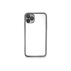 Newface iPhone 11 Pro Razer Lensli Silikon - Gümüş Kılıf