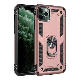 Newface iPhone 11 Pro Rose Sofya Yüzüklü Silikon Cep Telefonu Kılıfı