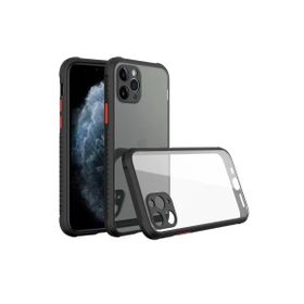 Newface iPhone 11 Pro Siyah Miami Şeffaf Silikon Cep Telefonu Kılıfı