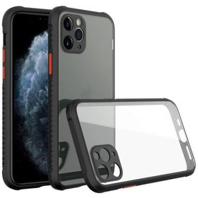 Newface iPhone 11 Pro Siyah Miami Şeffaf Silikon Cep Telefonu Kılıfı