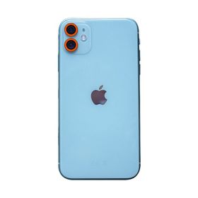 Newface iPhone 11 Turuncu Neon Fosforlu Kamera Lens