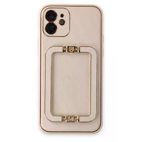 Newface iPhone 12 Coco Elit Kapak - Gold Kılıf