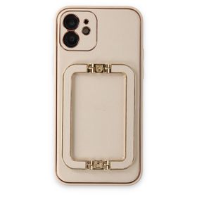 Newface iPhone 12 Coco Elit Kapak - Gold Kılıf