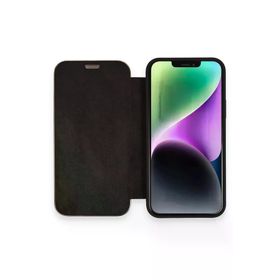 Newface iPhone 12 Dolpin Kapaklı - Siyah Kılıf