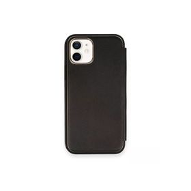 Newface iPhone 12 Dolpin Kapaklı - Siyah Kılıf