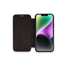 Newface iPhone 12 Dolpin Kapaklı - Siyah Kılıf