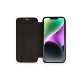 Newface iPhone 12 Dolpin Kapaklı - Siyah Kılıf