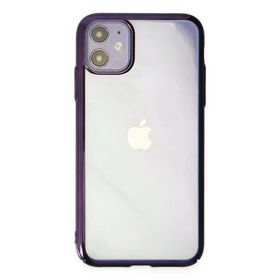Newface iPhone 12 Element Silikon - Mor Kılıf