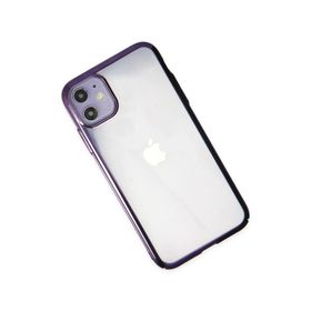 Newface iPhone 12 Element Silikon - Mor Kılıf