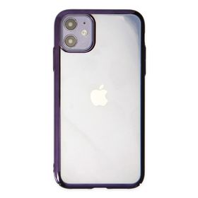 Newface iPhone 12 Element Silikon - Mor Kılıf