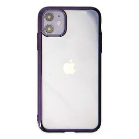 Newface iPhone 12 Element Silikon - Mor Kılıf