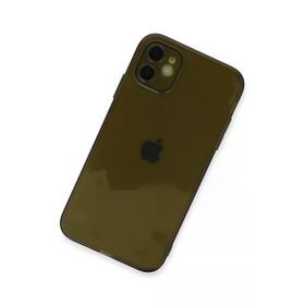 Newface iPhone 12 Fly Lens Silikon - Siyah Kılıf