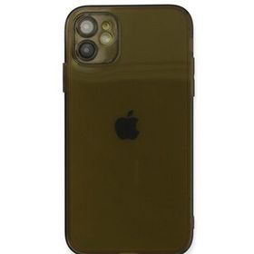 Newface iPhone 12 Fly Lens Silikon - Siyah Kılıf