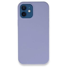 Newface iPhone 12 Lansman Legant Silikon - Lila Kılıf