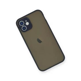 Newface iPhone 12 Mini Montreal Silikon Kapak Lacivert Cep Telefonu Kılıfı