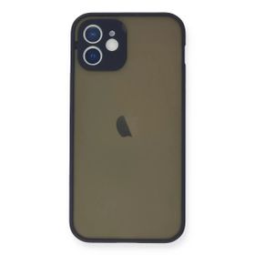 Newface iPhone 12 Mini Montreal Silikon Kapak Lacivert Cep Telefonu Kılıfı