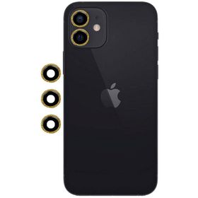 Newface iPhone 12 Mini Shine Gold Kamera Lens