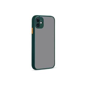 Newface iPhone 12 Montreal Silikon Kapak Yeşil Cep Telefonu Kılıfı