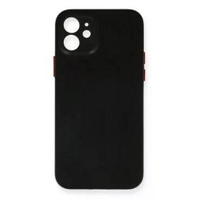 Newface iPhone 12 PP Ultra İnce Kapak Siyah Cep Telefonu Kılıfı