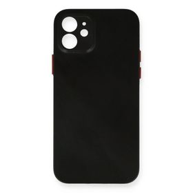 Newface iPhone 12 PP Ultra İnce Kapak Siyah Cep Telefonu Kılıfı
