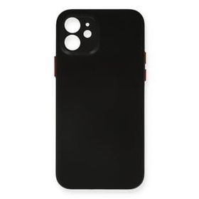 Newface iPhone 12 PP Ultra İnce Kapak Siyah Cep Telefonu Kılıfı