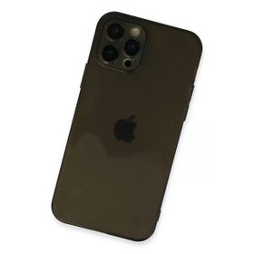Newface iPhone 12 Pro Fly Lens Silikon - Siyah Kılıf