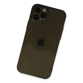 Newface iPhone 12 Pro Fly Lens Silikon - Siyah Kılıf