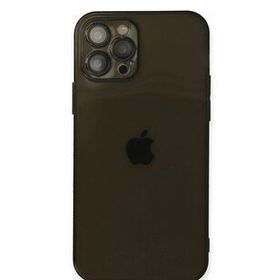 Newface iPhone 12 Pro Fly Lens Silikon - Siyah Kılıf