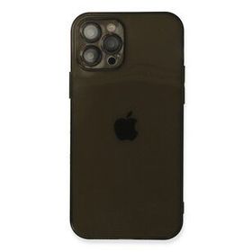 Newface iPhone 12 Pro Fly Lens Silikon - Siyah Kılıf
