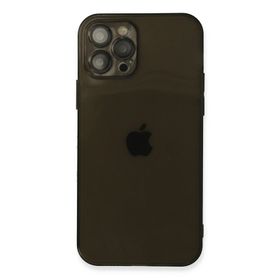 Newface iPhone 12 Pro Fly Lens Silikon - Siyah Kılıf