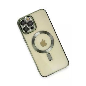 Newface iPhone 12 Pro Kross Magneticsafe Kapak - Koyu Yeşil Kılıf