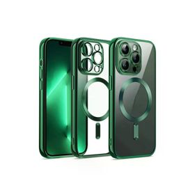 Newface iPhone 12 Pro Kross Magneticsafe Kapak - Koyu Yeşil Kılıf
