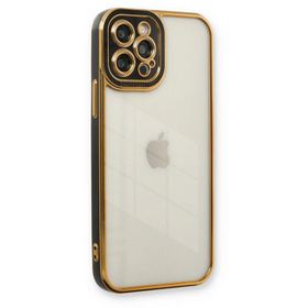Newface iPhone 12 Pro Liva Lens Silikon - Siyah Kılıf