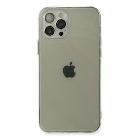 Newface iPhone 12 Pro Max Fly Lens Silikon Şeffaf Cep Telefonu Kılıfı