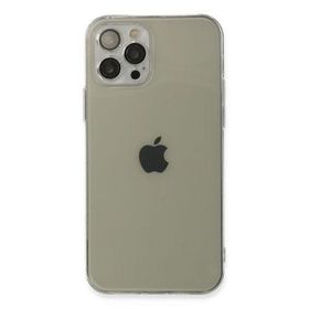 Newface iPhone 12 Pro Max Fly Lens Silikon Şeffaf Cep Telefonu Kılıfı