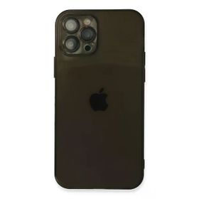Newface iPhone 12 Pro Max Fly Lens Silikon Siyah Cep Telefonu Kılıfı