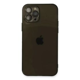 Newface iPhone 12 Pro Max Fly Lens Silikon Siyah Cep Telefonu Kılıfı