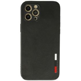 Newface iPhone 12 Pro Max Loop Deri Silikon - Siyah Kılıf