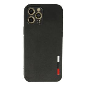 Newface iPhone 12 Pro Max Loop Deri Silikon - Siyah Kılıf