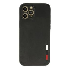 Newface iPhone 12 Pro Max Loop Deri Silikon - Siyah Kılıf