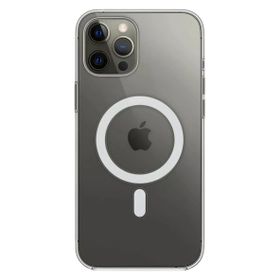 Newface iPhone 12 Pro Max Magneticsafe Şeffaf Silikon Şeffaf Cep Telefonu Kılıfı