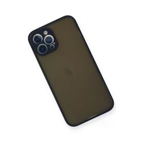 Newface İphone 12 Pro Max Montreal Silikon Kapak - Lacivert Kılıf