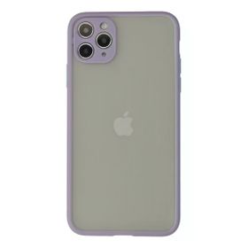 Newface iPhone 12 Pro Max Montreal Silikon Kapak Mor Cep Telefonu Kılıfı